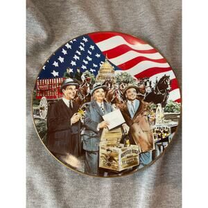 Rare Vintage Anheuser Bush Commemorative Plate